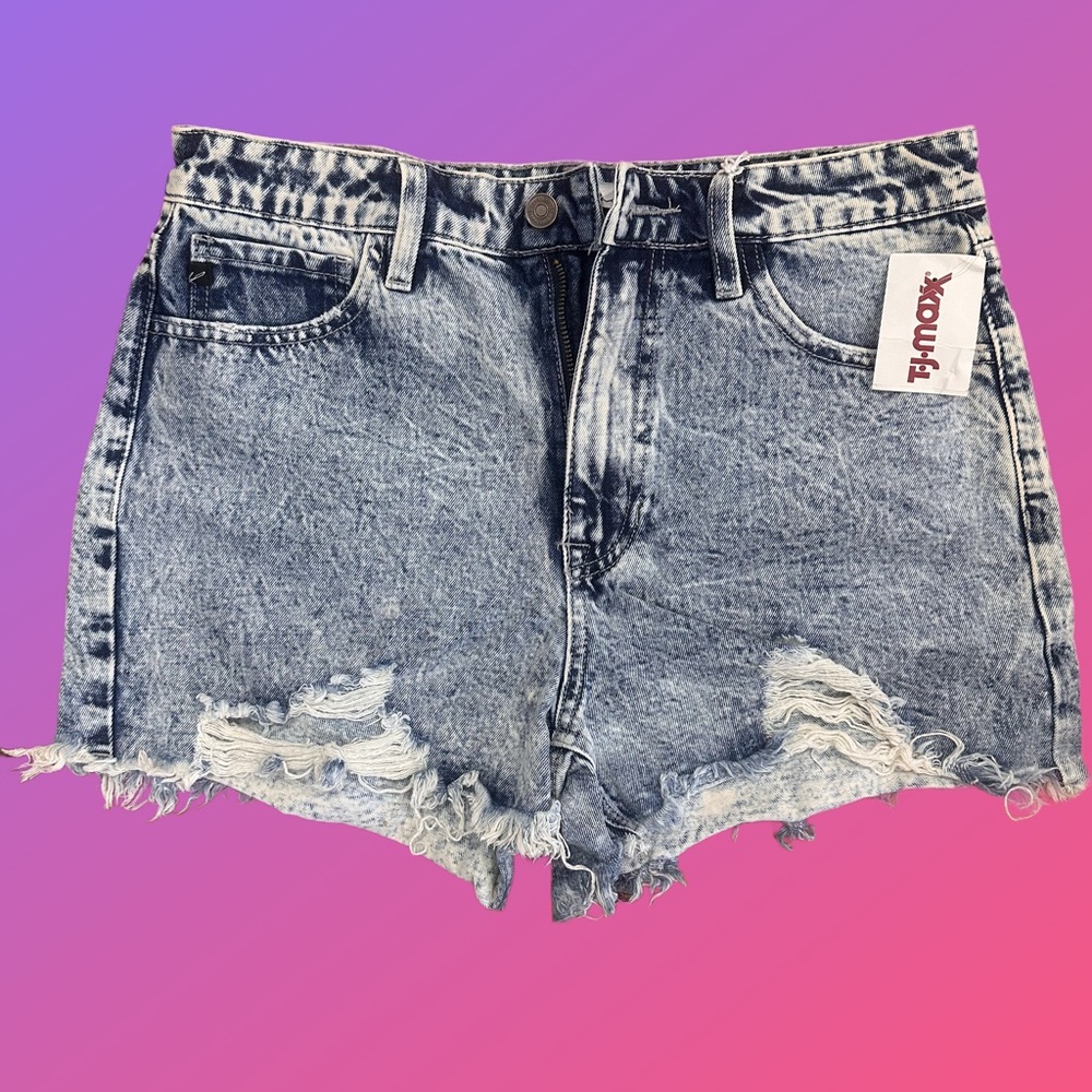 High Waisted Jean Shorts